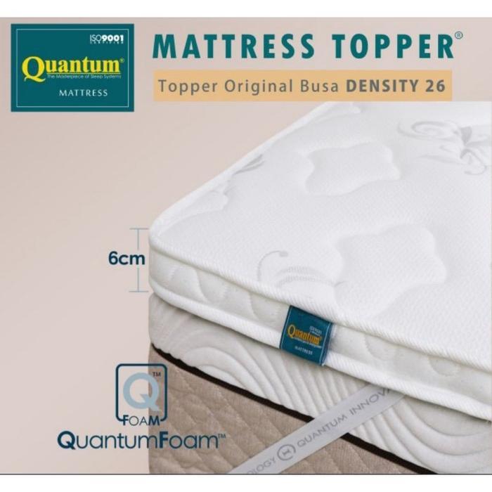 Pelapis Kasur Matras Quantum Topper 120x200