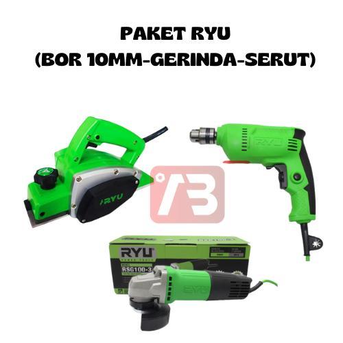 TERLARIS NEWWW PAKET ALL RYU BOR GERINDA MESIN SERUT RYU