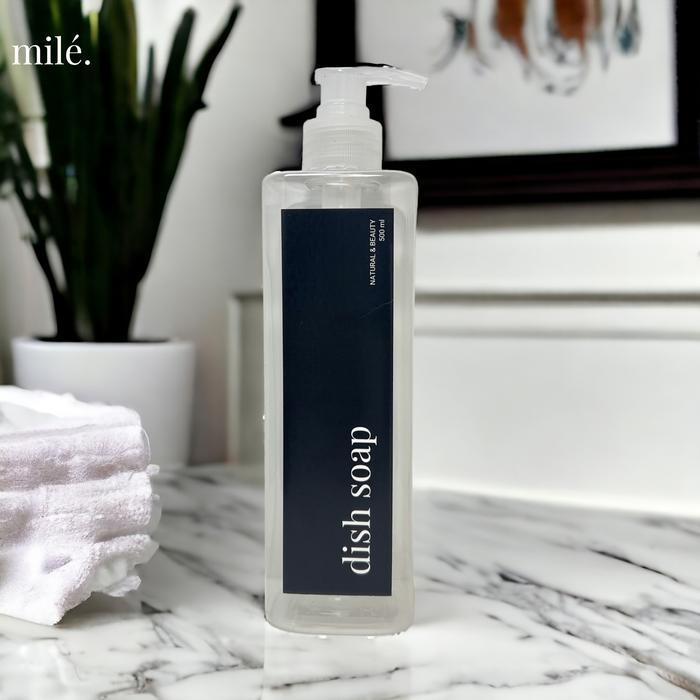 "New" Botol Sabun Cair Aesthetik Minimalis 500ML - Wadah Sabun 500ml - Botol Refill 500ml Plastik