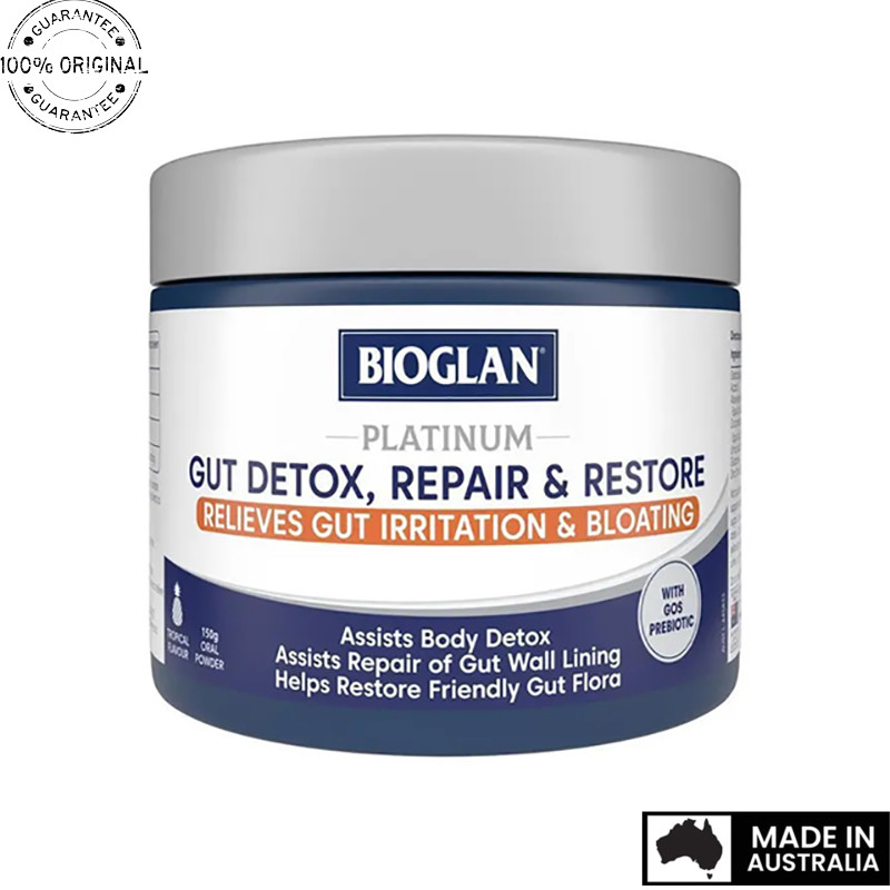 Aussie Original Bioglan Platinum Gut Detox Repair & Restore Powder 150g