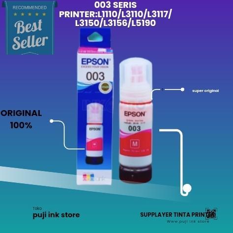 "New" TINTA EPSON 003 BK ORIGINAL