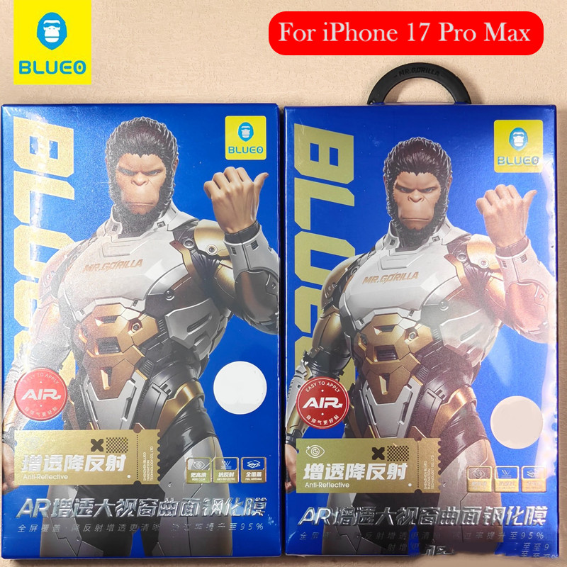 Blueo AR Tempered Glass For iPhone 17 Pro Max Screen Protector For IPHONE 17 PRO MAX