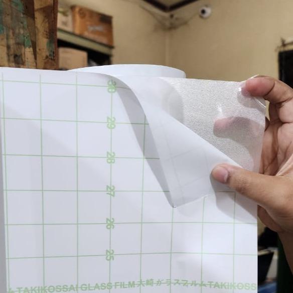 Taki Kossai Glass Sandblast Taki J215 Lebar 120Cmx50 Meter Roll Stiker
