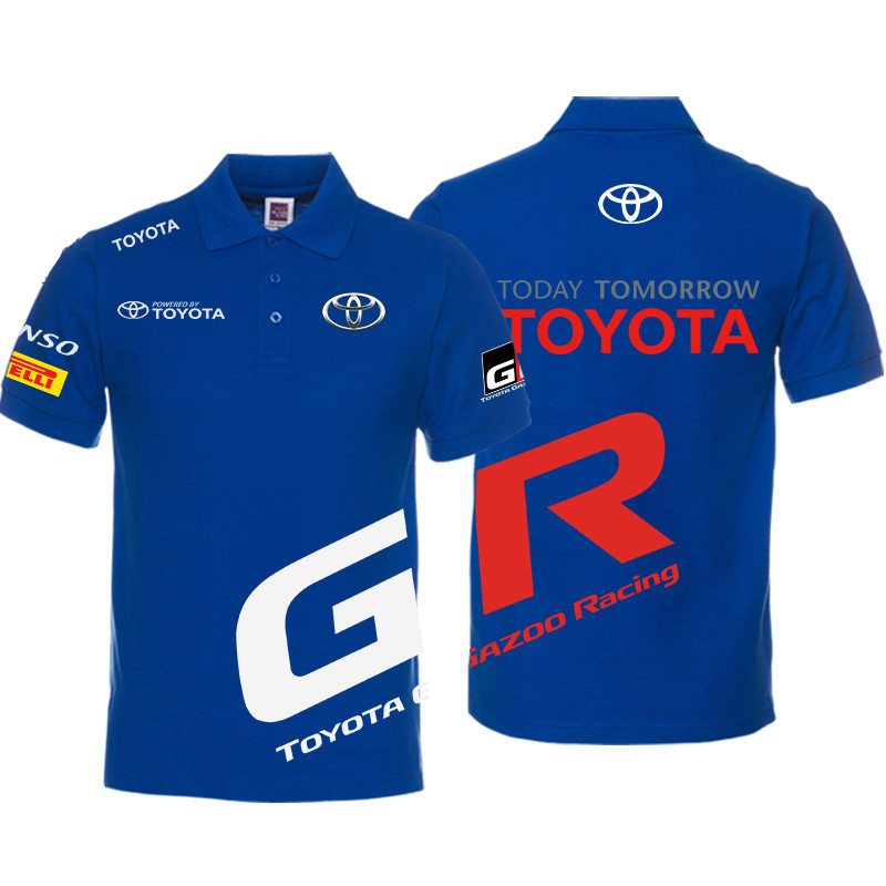 Toyota T-shirts, Outdoor Sports Golf, Tennis Clothing, Polo Shirts, Sports Jerseys, Breathable Men's