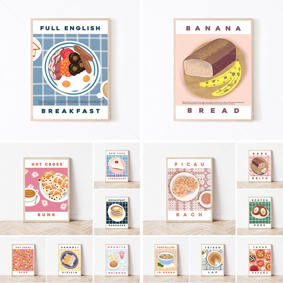 Brioche, hot dog, divinity ring, gnocchi, banana bread, cheesecake, eggs, paella, breakfast pancakes