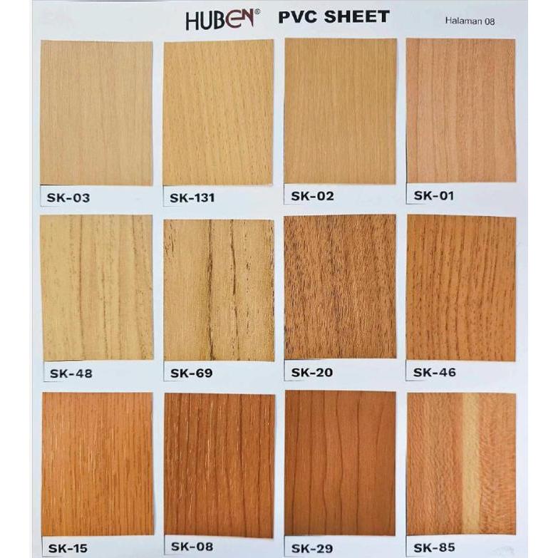 SK 131 PVC SHEET HUBEN 0.3 MM SK 131 / PELAPIS FURNITURE Siap Kirim