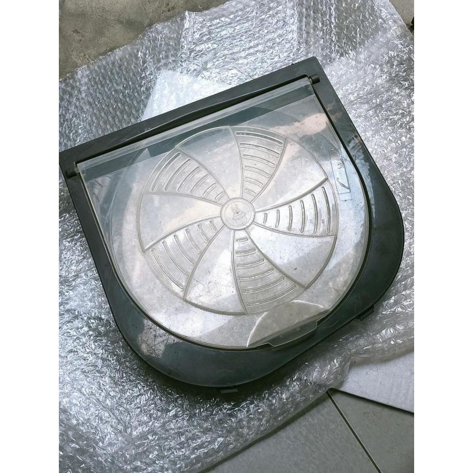 SIAPKIRIM COVER TUTUP DALAM TABUNG SPIN MESIN CUCI 2 TABUNG LG WP-700N WP-850 READY STOCK