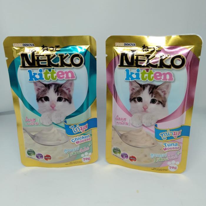 NEKKO POUCH CAT FOOD 70GR