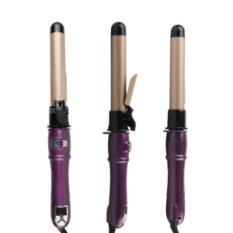 28Mm Eu Plug Ceramic Barrel Hair Curlers Automatic Rotating Curling Iron For Hair Iron Curling Wands