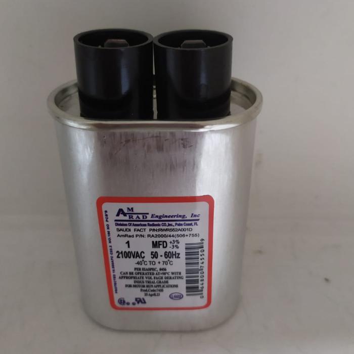 Capacitor Microwave 1 MFD / Kapasitor Microwave 1.00MFD 2100Vac