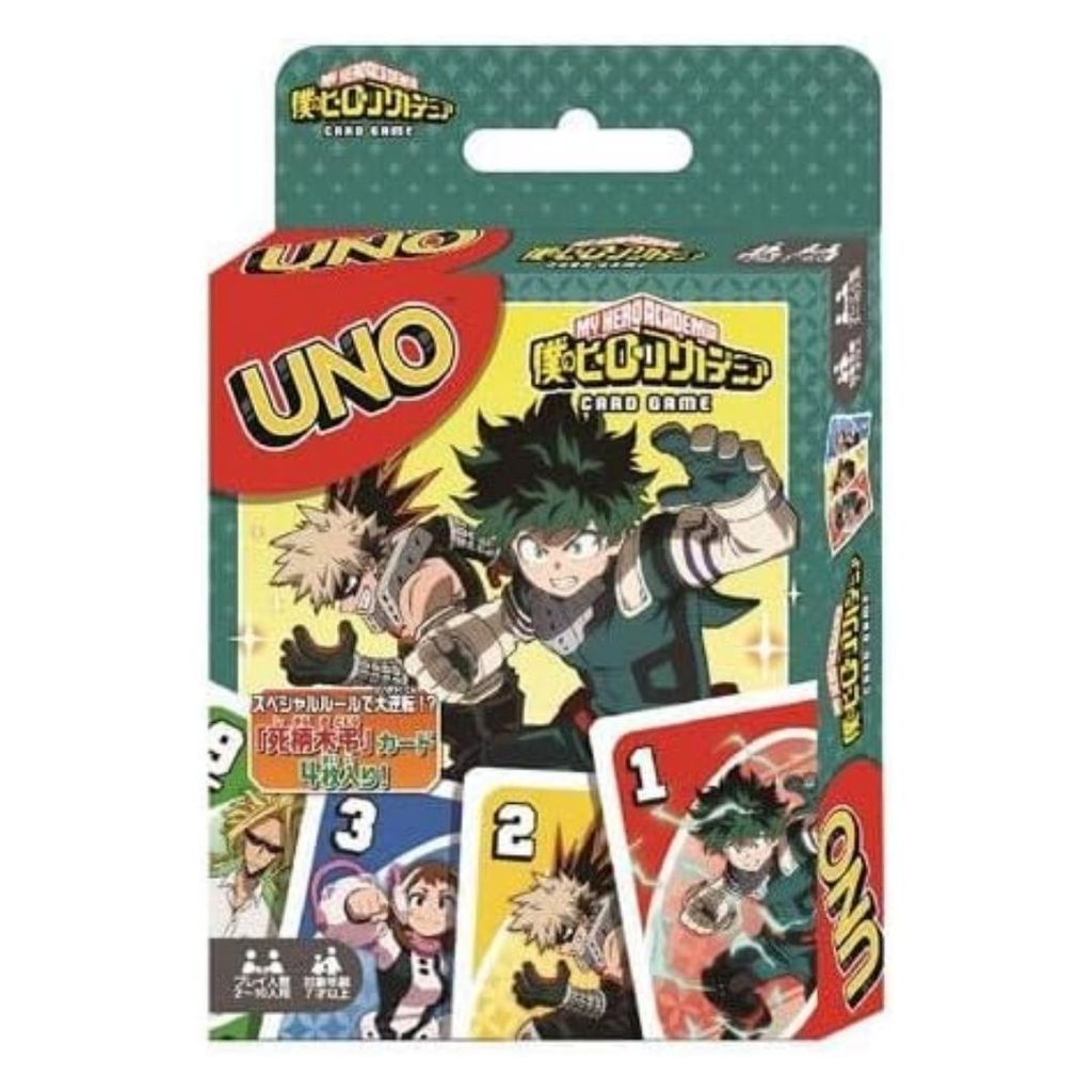 [PO] Uno My Hero Academia Card Game Original Ensky - Kartu Uno Anime Edisi Spesial TBGQ [WAJIB TANYA