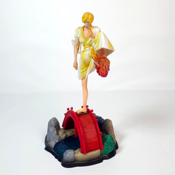 Sanji Kimono Wano One Piece 30Cm Action Figure Pvc D-Ylg048