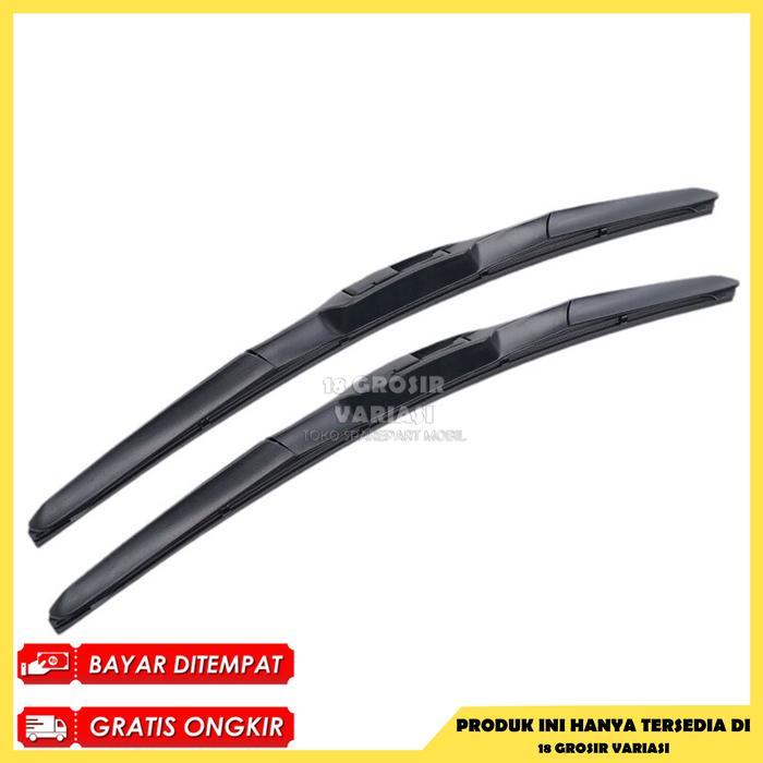 (1 Pcs) Wiper Mobil Hybrid Blade Wiper Universal Mobil Pick Up Truk Wiper Karet Hybrid
