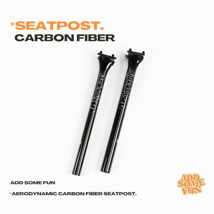 Seatpost ardently full carbon fiber 27,2 dan 31,6 mtb roadbike fixie