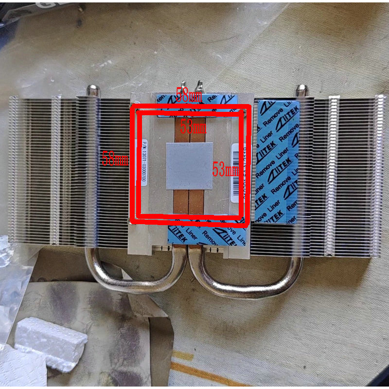 New Heatsink for ASUS DUAL GTX1060 RX470 RX570 RX580 Graphics Video Card