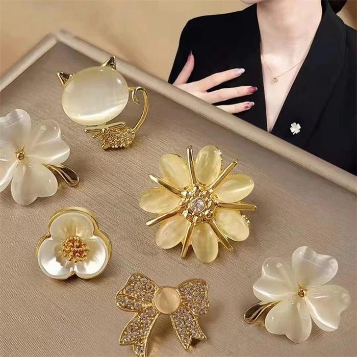 Pin bros aesthetic wanita fashion stylish kebaya jilbab kerudung jas baju vintage hijab peniti cute