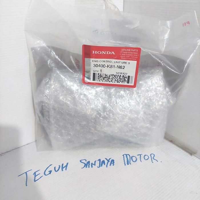 Ready Eng Control Unit Ure 3 ECU 30400-K81-N62 Beat Esp K81-N62 Asli Honda