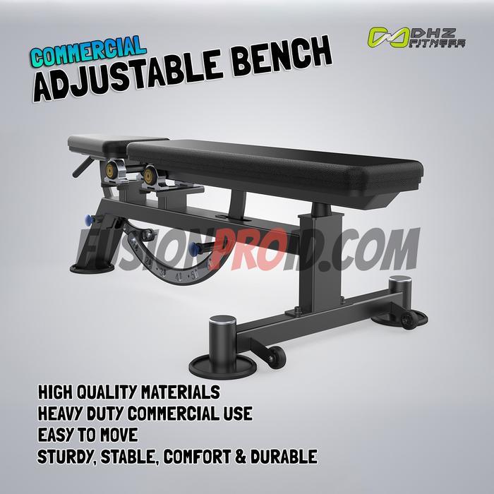 Kursi Gym Bangku Bench Fitness Adjustable Home Gym E3039 Import DHZ