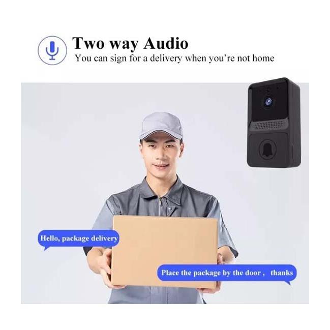 BEL RUMAH DENGAN KAMERA DOORBELL INTERKOM WIFI/ KAMERA WIRELESS