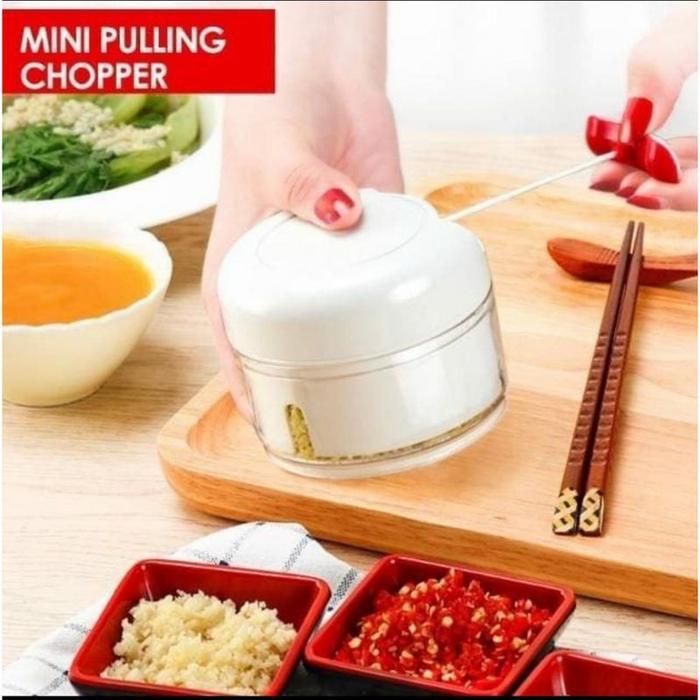 BLENDER MINI MANUAL MODEL TARIK/PEMOTONG BAWANG SAYUR SERBAGUNA