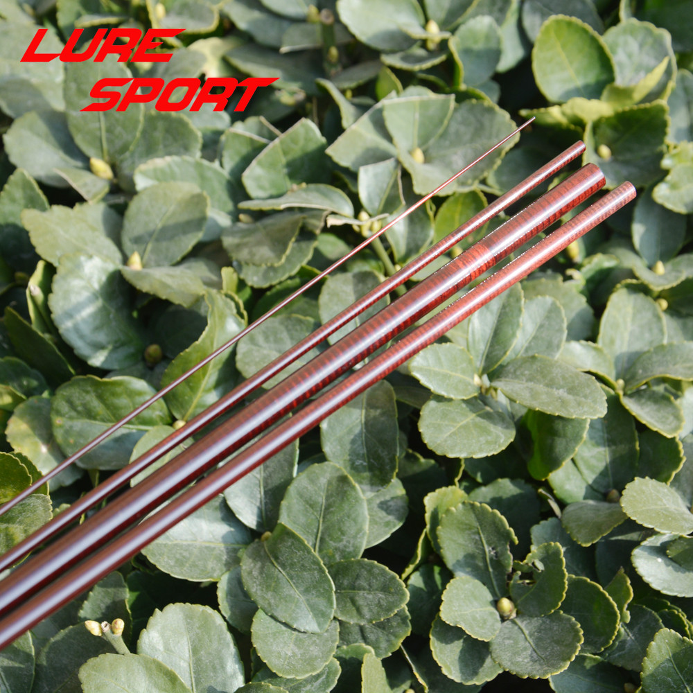 Proton 2sets 1.43m 1.6m 1.8m 1.93m 4 sections UL Transparent Red Carbon blank Travel Rod Building