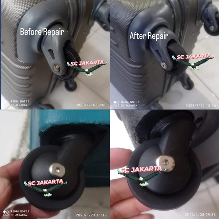 GANTI 4 RODA KOPER SINGEL HIQH QUALITY, PENGGANTI RODA KOPER