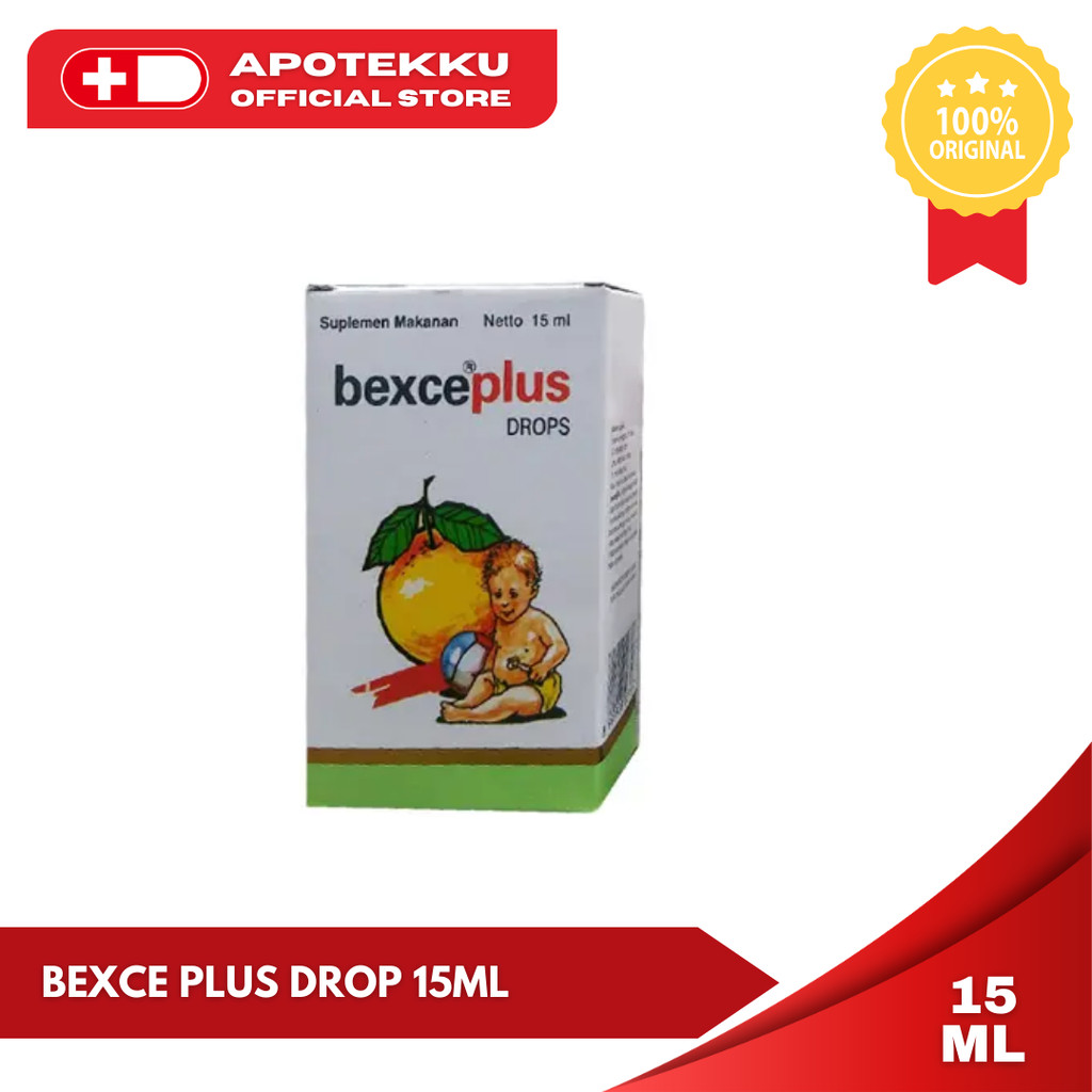 Bexce Plus Drops 15ml - Vitamin C Anak