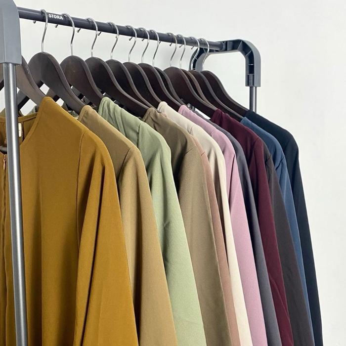 Mecca Abaya Abaya Basic Polos Turki Abaya