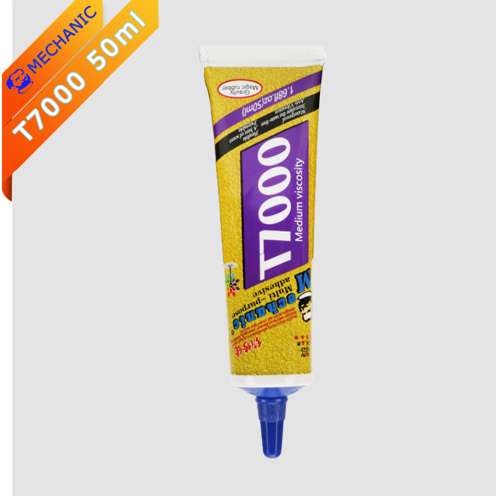 Perbaikan Layar Lem Hitam MEKANIK T7000 50ML DIY Mengeluarkan Layar Air Memiringkan Bingkai Tengah P