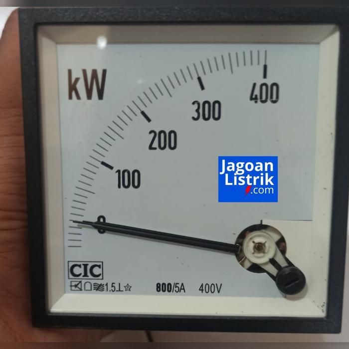 Kilowatt Meter Analog EAP 96 via CT ICY2 500/5A CIC Kilo watt Meter KW 500 CIC