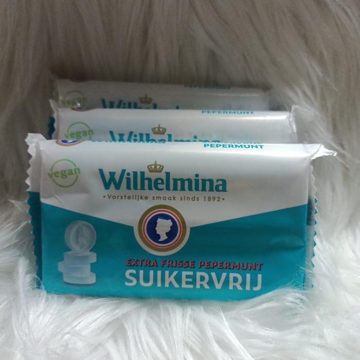 PERMEN WILHELMINA EXTRA FRISSE PEPERMUNT BEBAS GULA