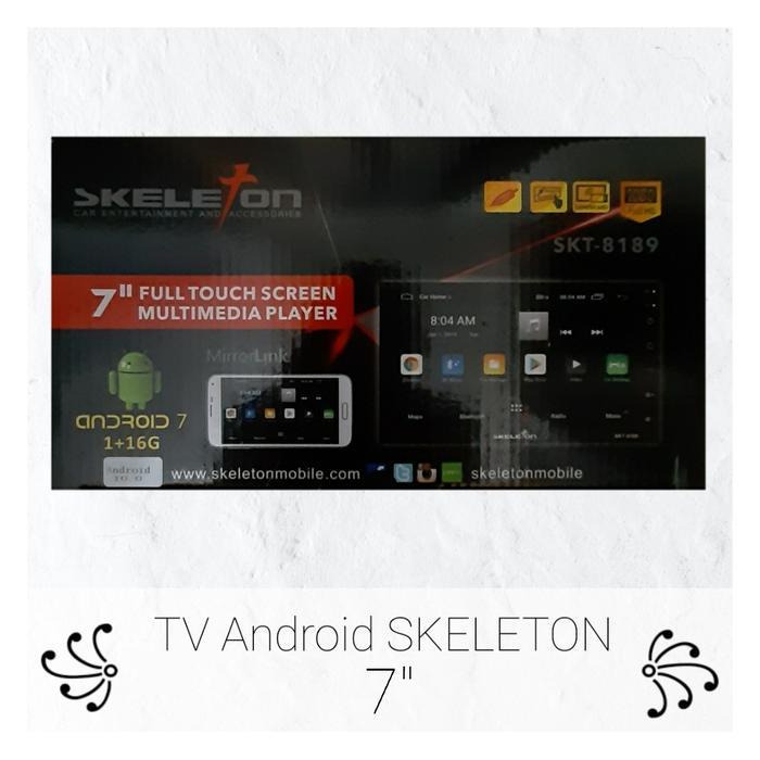 TV Android Skeleton 7" Mobil Universal