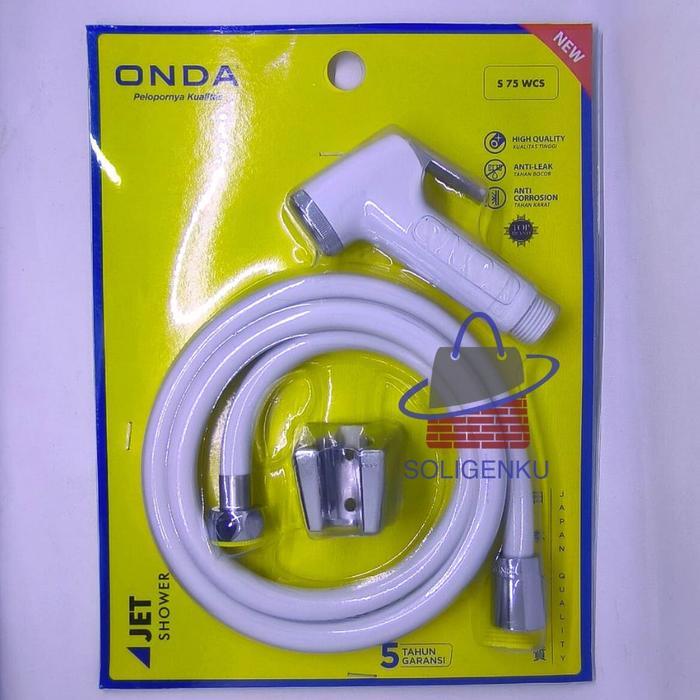 Onda Jet Shower S 75 WCS / Jet Shower Onda / Shower Cebok Onda Jet Shower ONDA S 75 WCS cebok bidet