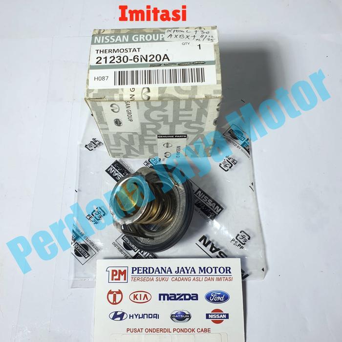 AKSESORIS MOBIL] THERMOSTAT TERMOSTAT ATAS NISSAN XTRAIL X-TRAIL T30 DAN NEW SERENA C24 MATERIAL