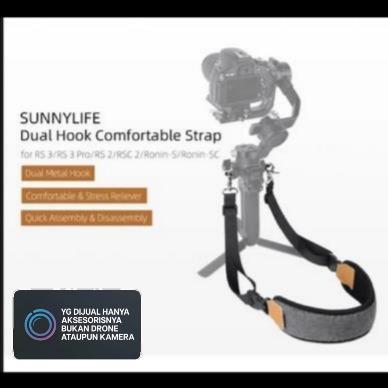 Terbaru Sunnylife Dual Hook Strap Shoulder Belt Dji Ronin Rs 3 Rsc 2 Ronin S