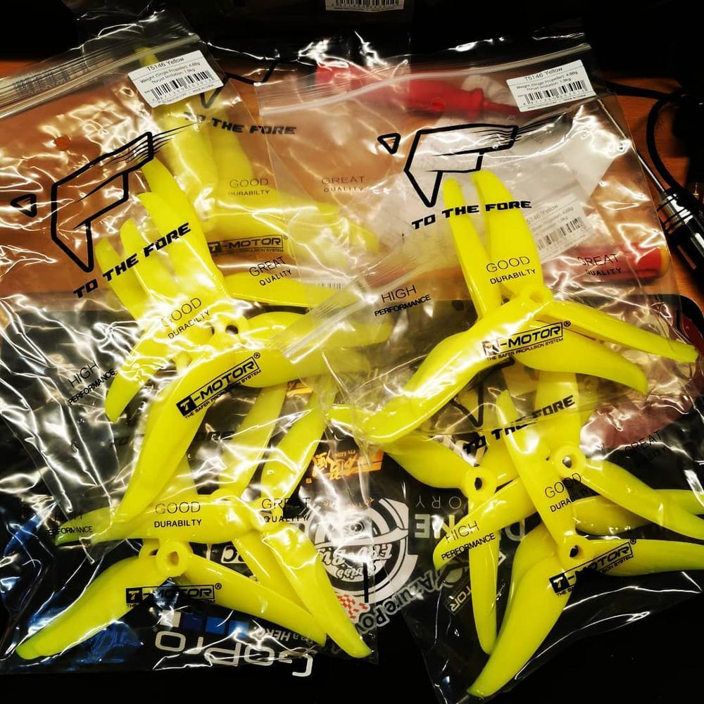 24pcs /12Pairs T-motor T5146 5146 5 Inch 3-blade Propeller compatible CW CCW T-motor FPV Propeller