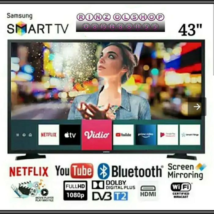 LED TV SAMSUNG 43T6500 SMART TV FULL HD ONE REMOTE