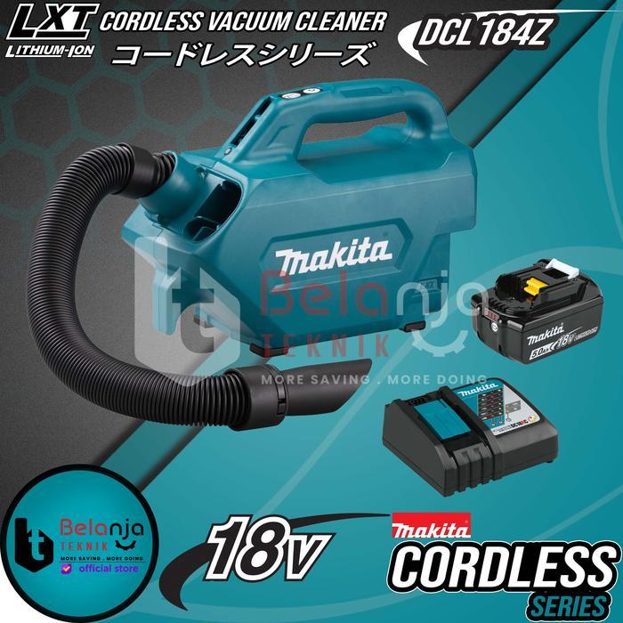 Makita Vacuum Cleaner DCL184Z Cordless Portable Penghisap Debu Set 18V Mesin Air