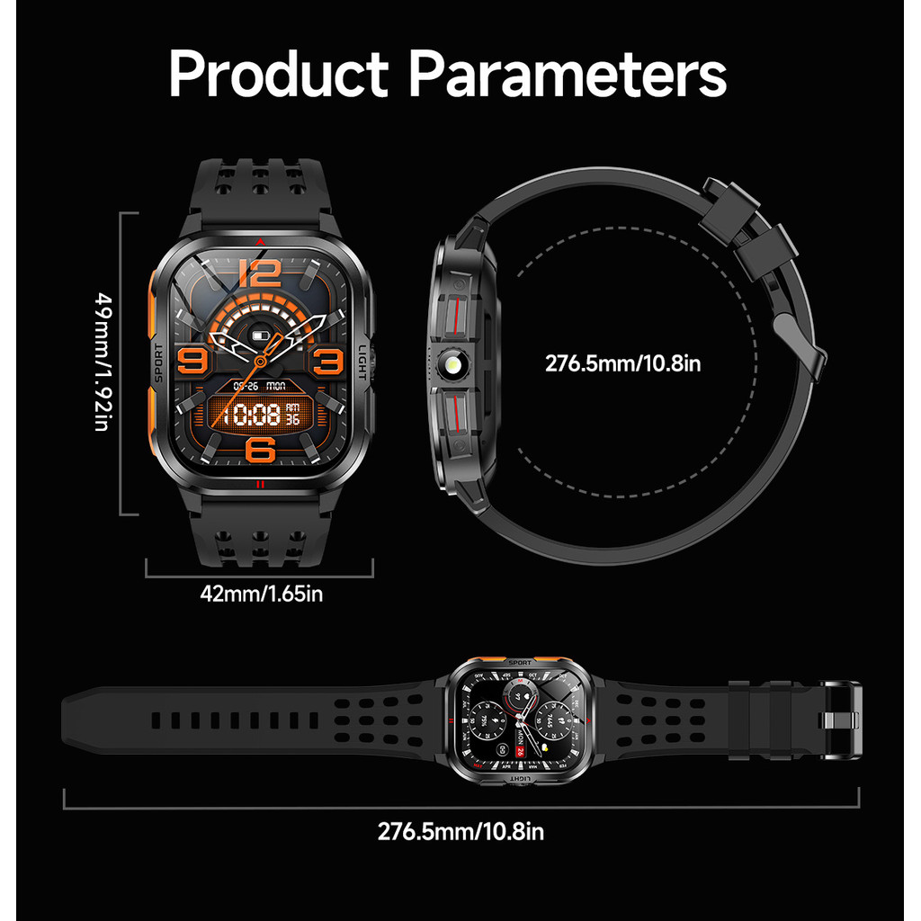 for Motorola razr 60 Ultra 50 40 Edge 60 Pro Smart Watch Men Outdoor Sports Fitness Tracker Health