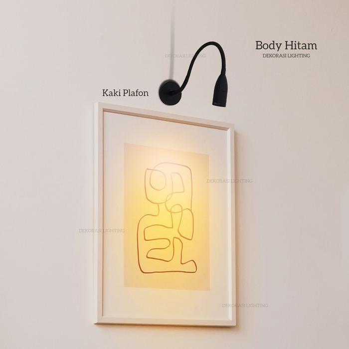 LAMPU DINDING LAMPU BACA WALL LAMP BED LIGHT FLEXIBLE SPIRAL