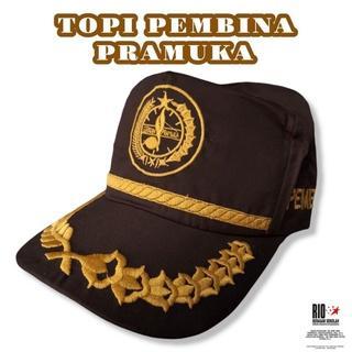 ASLI TOPI PRAMUKA PEMBINA LAKI LAKI READY STOCK