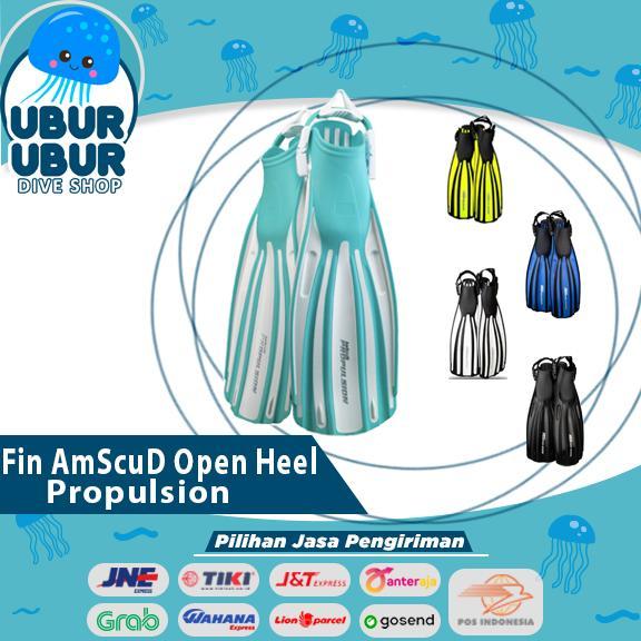 Fin AmScuD Open Heel Propulsion - Fin Diving/Snorkling