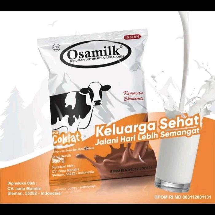 "New" Osamilk Susu Bubuk Osamilk 500 gram Osamilk Vanila Osamilk Coklat
