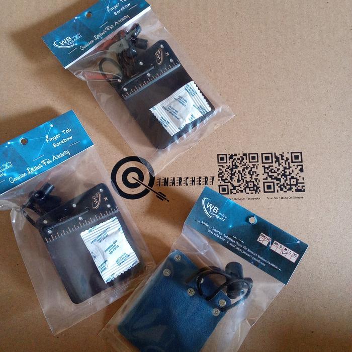 Finger Tab Barebow Kulit