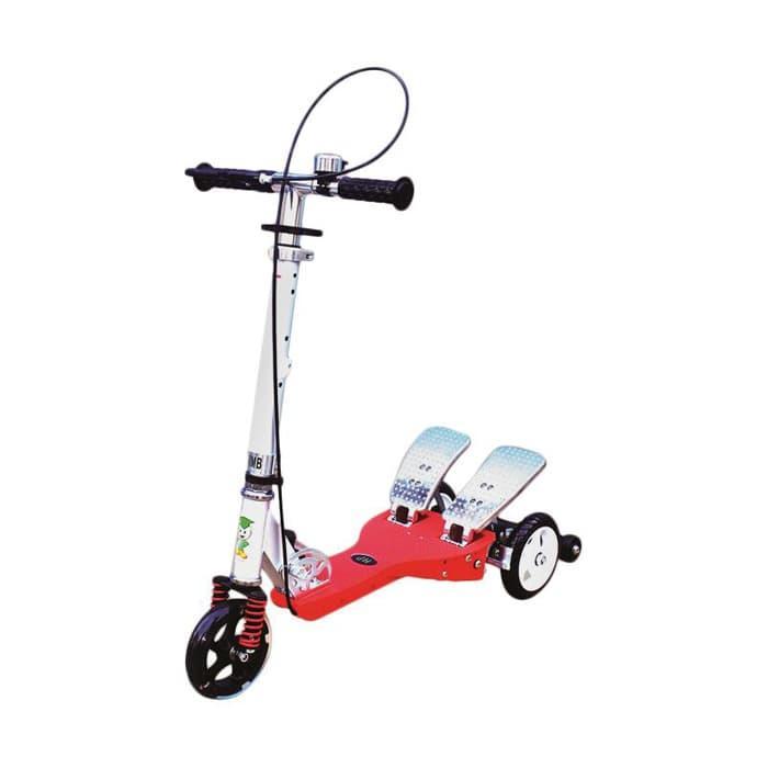 Skuter Pedal Rmb Q11Ap/Scooter Injak/Scooter/Otopet Warna Merah