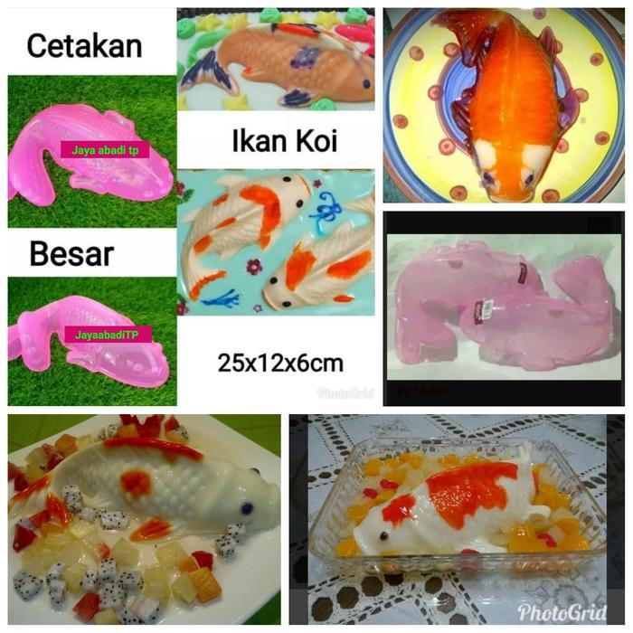 Cetakan Puding Ikan Koi Jumbo 25Cm X 12Cm X 6Cm Co