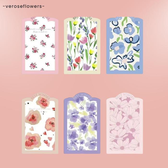 Kertas Bunga Cellophane Paper Grosir Flower Wrapping Paper Kertas Buket Waterproof Premium 35cm x