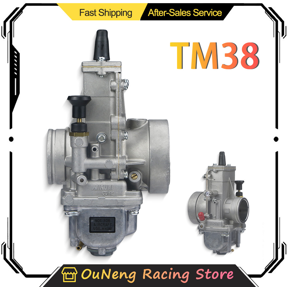 TERBARU Motorcycle Carburetor For TM38 TM38-85 TM38-86 38MM TM Series Flat Slide For MIKUNI HONDA XR