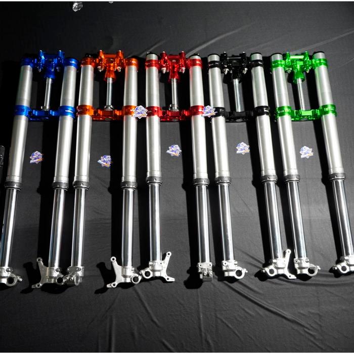 USD upside down Realjump HT MGV CRF 150 KLX 150 WR155 PNP - WR 155, Hitam