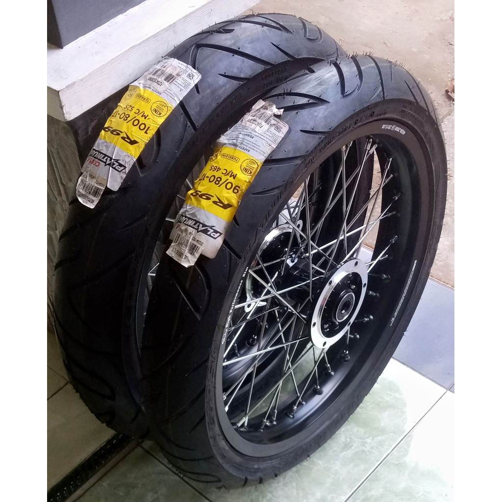 roda set velg set ban set supermoto pnp klx 150 klx dtracker 150 full baru